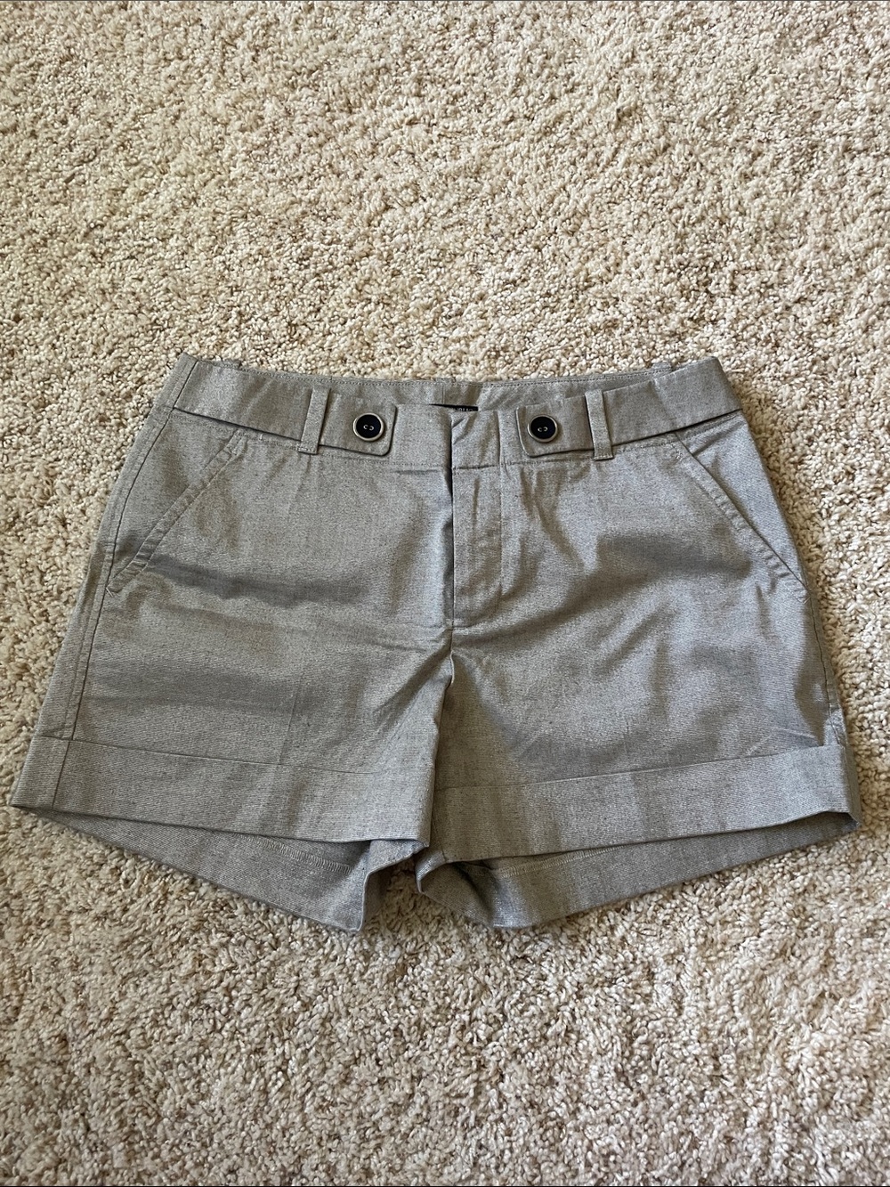 Banana Republic Tailored Shorts with Button Waist